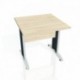 Stůl jednací rovný 80cm, Hobis Cross (CJ 800)