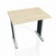 Stůl pracovní rovný 80cm hl60, Hobis Flex (FE 800)