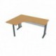 Stůl ergo pravý 160*120cm (CE 60 P)