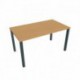 Stůl jednací rovný délky 140 cm (UJ 1400)