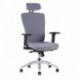 Kancelářská židle s podhlavníkem, 2621, modrá (HALIA SP)