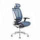 Kancelářská židle s podhlavníkem, IW-04, modrá (LACERTA)