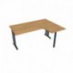 Stůl ergo levý 160*120cm (CE 60 L)