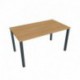 Stůl jednací rovný délky 140 cm (UJ 1400)