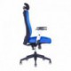 Kancelářská židle s podhlavníkem, 14A11, modrá (CALYPSO GRAND SP1)